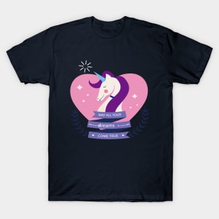 Uicorn May All your dreams come true T-Shirt